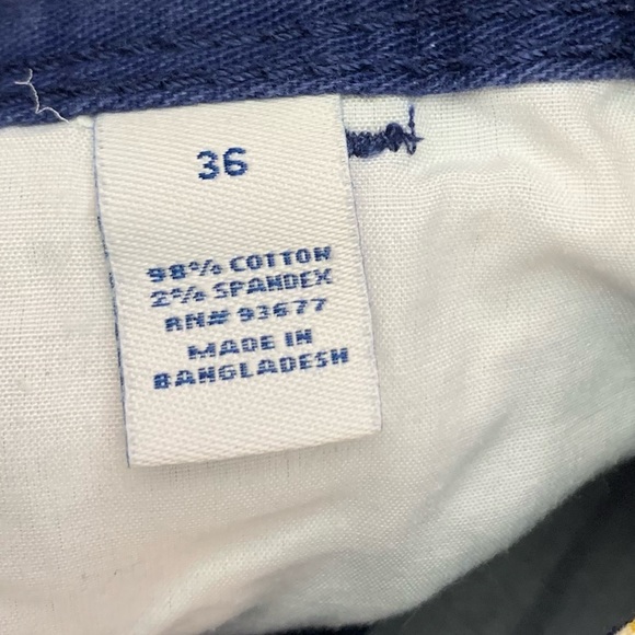 Arizona Jean Co Navy and Bananas Shorts - Picture 5 of 6